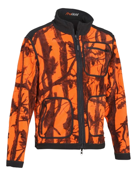 Beidseitig tragbarer Microfleeceblouson
