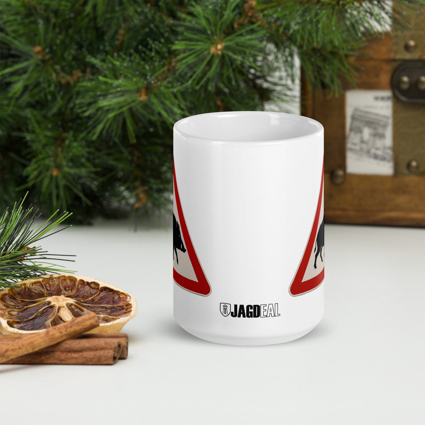 Tasse = "Achtung Wildschwein"