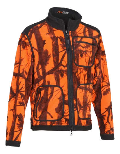 Beidseitig tragbarer Microfleeceblouson