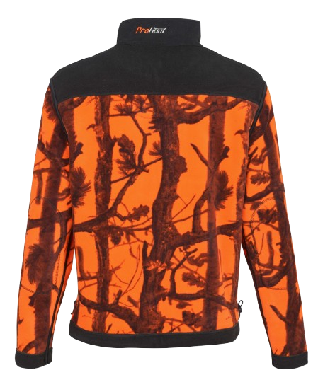 Beidseitig tragbarer Microfleeceblouson